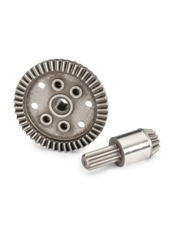 TRAXXAS RING GEAR DIFFERENTIAL 47-TOOTH / PINION GEAR DIFFERENTIAL 12-TOOTH (PLANETARY) (REAR) – MINI MAXX 10779
