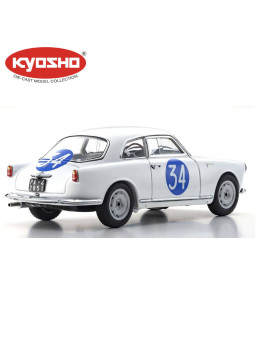 KYOSHO DIE CAST 1:18 ALFA ROMEO GIULETTA SV TARGA FLORIO 1960 NR.34 KS08957C