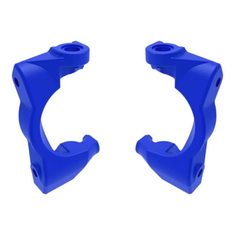 TRAXXAS ETRIERS DE FUSEES GAUCHE ET DROIT BLEUES (X2) – MINI MAXX 10732-BLUE