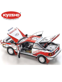 KYOSHO DIE CAST 1:18 TOYOTA CELICA GT-FOUR B.WALDEGARD WINNER SAFARI 1990 NR.3 KS08961A