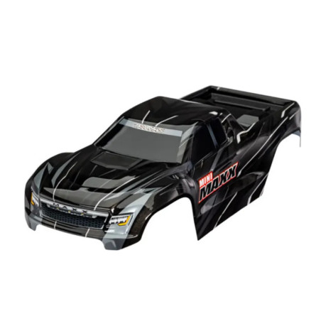 TRAXXAS CARROSSERIE MINI MAXX PEINTE ET DECOREE NOIRE 10711-BLK