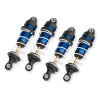 TRAXXAS ALUMINUM GTR SHOCKS BLUE ANODIZED WITH SPRING (4) – MINI MAXX 10765-BLUE