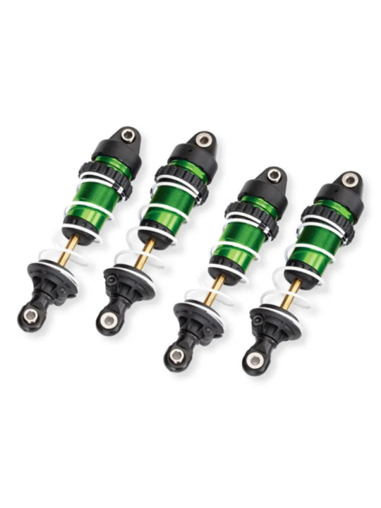 TRAXXAS ALUMINUM GTR SHOCKS GREEN ANODIZED WITH SPRING (4) – MINI MAXX 10765-GRN
