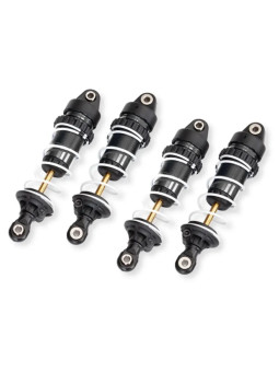 TRAXXAS AMORTISSEURS LONG GTR ALU ANODISES GRIS AVEC RESSORT (4) – MINI MAXX 10765-GRAY