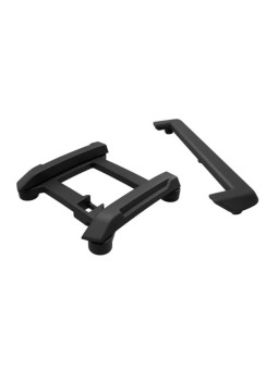 TRAXXAS SKID PLATE ROOF & TAILGATE PROTECTOR BLACK / MOUNTS (2) – MINI MAXX 10717-BLK
