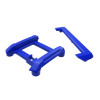TRAXXAS SKID PLATE ROOF & TAILGATE PROTECTOR BLUE / MOUNTS (2) – MINI MAXX 10717-BLUE