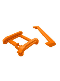 TRAXXAS SKID PLATE ROOF & TAILGATE PROTECTOR ORANGE / MOUNTS (2) – MINI MAXX 10717-ORNG