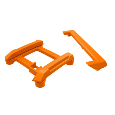 TRAXXAS SKID PLATE ROOF & TAILGATE PROTECTOR ORANGE / MOUNTS (2) – MINI MAXX 10717-ORNG