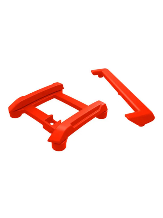 TRAXXAS SKID PLATE ROOF & TAILGATE PROTECTOR RED / MOUNTS (2) – MINI MAXX 10717-RED