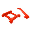 TRAXXAS SKID PLATE ROOF & TAILGATE PROTECTOR RED / MOUNTS (2) – MINI MAXX 10717-RED