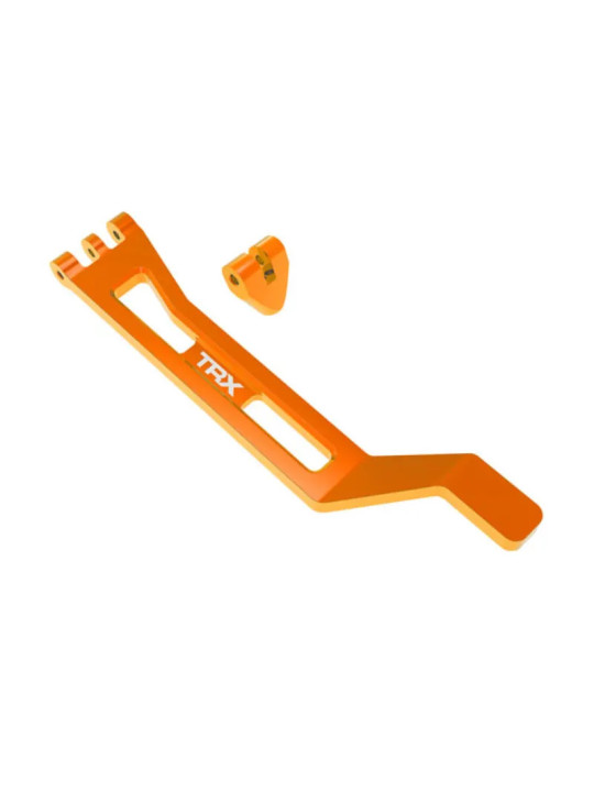 TRAXXAS BATTERY HOLD-DOWN HOLD-DOWN POST ORANGE-ANODIZED 6061-T6 ALUMINUM – MINI MAXX 10726-ORNG