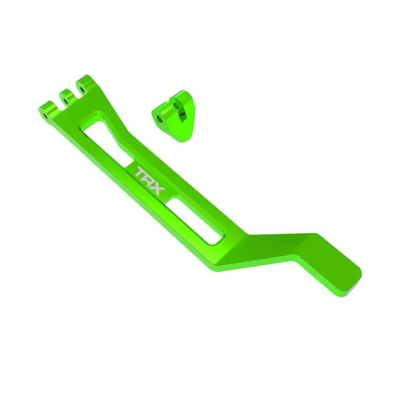 TRAXXAS SUPPORT DE BATTERIE ALU ANODISE VERT – MINI MAXX 10726-GRN