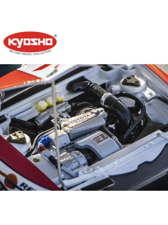 KYOSHO DIE CAST 1:18 TOYOTA CELICA GT-FOUR C.SAINZ WINNER MONTE CARLO 1991 NR2 KS08961B