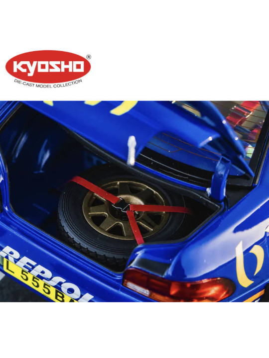 KYOSHO DIE CAST 1:18 SUBARU IMPREZA COLIN MCRAE WINNER RAC 1994 NR.4 KS08962A