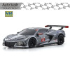 KYOSHO AUTOSCALE MINI-Z CHEVROLET CORVETTE C8R GUN METAL/WHITE (W-MM) MZP244GMW