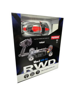 KYOSHO MINI-Z MR04 RWD CORVETTE C8-R GUN METAL/RED (W-MM/KT531P) 32356GMR