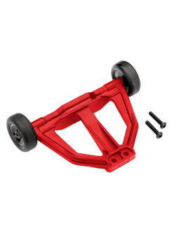 TRAXXAS KIT WHEELIE BAR ROUGE ASSEMBLÉE – MINI MAXX 10776-RED