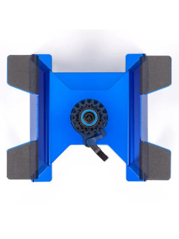 TRAXXAS STAND ALUMINIUM DE VOITURE 1/5 BLEU 8797-BLUE