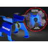 TRAXXAS RC CAR/TRUCK STAND ALUMINIUM BLUE 8796-BLUE