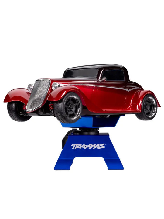 TRAXXAS STAND ALUMINIUM DE VOITURE 1/10 BLEU 8796-BLUE