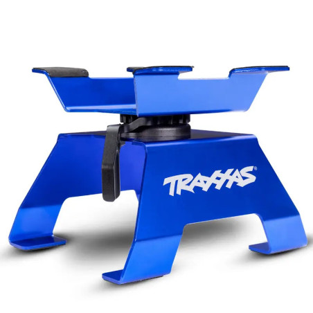 TRAXXAS STAND ALUMINIUM DE VOITURE 1/10 BLEU 8796-BLUE