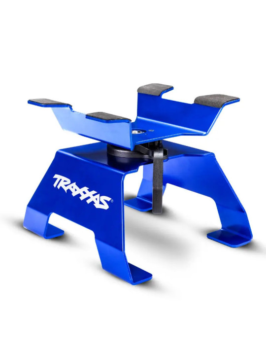 TRAXXAS RC CAR/TRUCK STAND ALUMINIUM BLUE 8796-BLUE