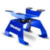 TRAXXAS STAND ALUMINIUM DE VOITURE 1/10 BLEU 8796-BLUE