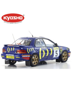 KYOSHO DIE CAST 1:18 SUBARU IMPREZA CARLOS SAINZ WINNER MONTE CARLO 1995 NR.5 KS08962B