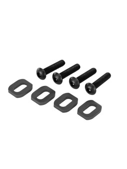 TRAXXAS RONDELLES SUPPORT MOTEUR ACIER  & VISSERIE – XMAXX (X4) 7759BLK