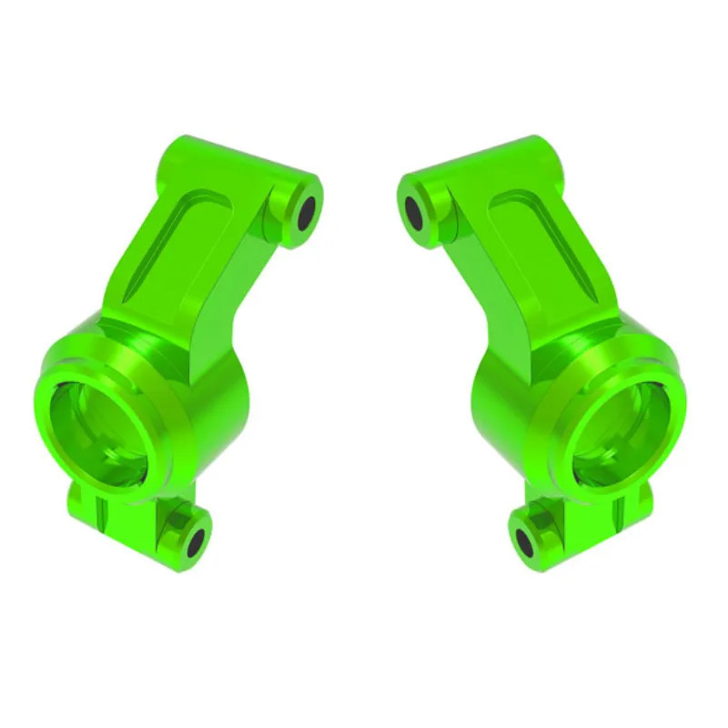TRAXXAS FUSEES ARRIERES GAUCHE/DROITE ALU ANODISEES VERTES – MINI MAXX 10751-GRN
