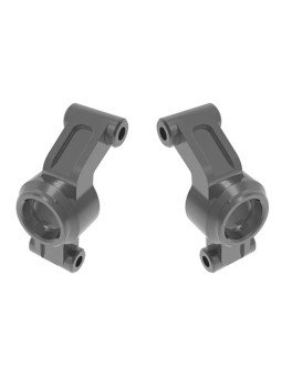 TRAXXAS CARRIERS STUB AXLE 6061-T6 ALUMINUM GRAY-ANODIZED (LEFT & RIGHT) – MINI MAXX 10751-GRAY