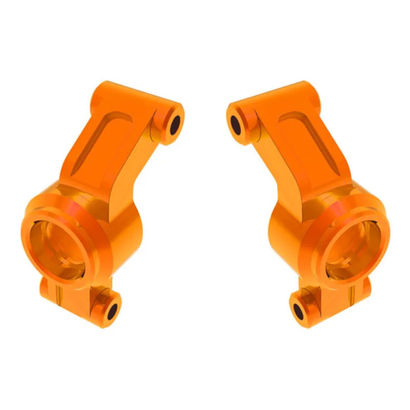 TRAXXAS CARRIERS STUB AXLE 6061-T6 ALUMINUM ORANGE-ANODIZED (LEFT & RIGHT) – MINI MAXX 10751-ORNG