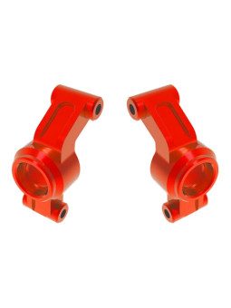 TRAXXAS CARRIERS STUB AXLE 6061-T6 ALUMINUM RED-ANODIZED (LEFT & RIGHT) – MINI MAXX 10751-RED