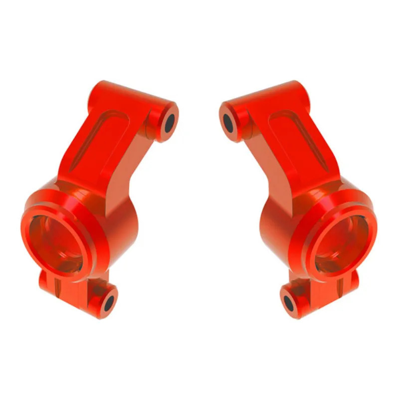 TRAXXAS CARRIERS STUB AXLE 6061-T6 ALUMINUM RED-ANODIZED (LEFT & RIGHT) – MINI MAXX 10751-RED