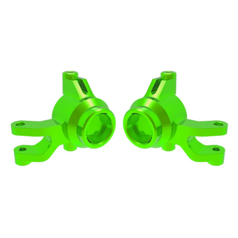 TRAXXAS STEERING BLOCKS 6061-T6 ALUMINUM GREEN-ANODIZED (LEFT & RIGHT) – MINI MAXX 10734-GRN