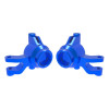TRAXXAS FUSEES DE DIRECTION GAUCHE / DROIT ALU ANODISEES BLEUES (2) – MINI MAXX 10734-BLUE