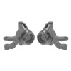 TRAXXAS STEERING BLOCKS 6061-T6 ALUMINUM GRAY-ANODIZED (LEFT & RIGHT) – MINI MAXX 10734-GRAY