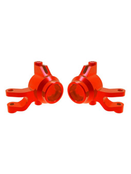 TRAXXAS STEERING BLOCKS 6061-T6 ALUMINUM RED-ANODIZED (LEFT & RIGHT) – MINI MAXX 10734-RED