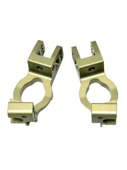 KYOSHO ALUMINIUM FRONT HUB CARRIER SET INFERNO MP10 - KPI  (18 DEG) IFW645