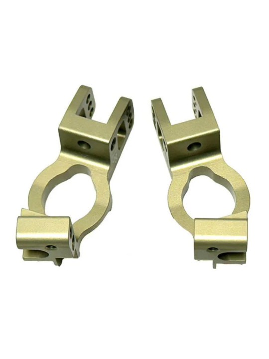 KYOSHO ALUMINIUM FRONT HUB CARRIER SET INFERNO MP10 - KPI  (18 DEG) IFW645