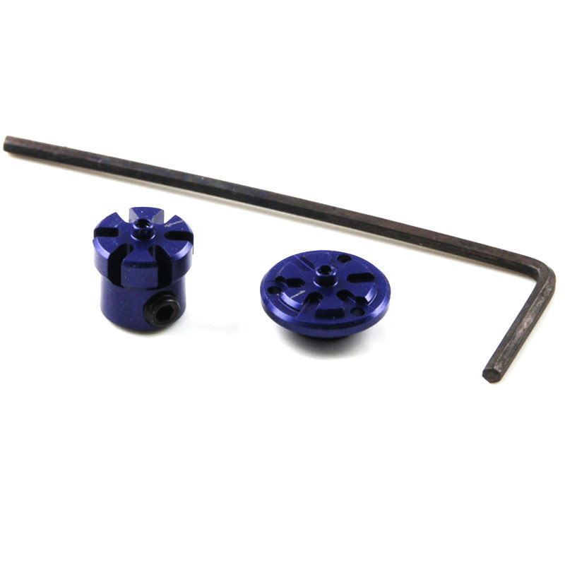 KYOSHO Dnano MOYEUX DE ROUE ARR ALUMINIUM (1R&1L) DNW109-01