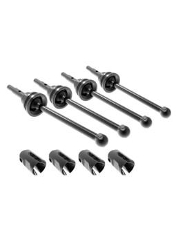 TRAXXAS DRIVESHAFTS STEEL CONSTANT VELOCITY FRONT OR REAR (4) – MINI MAXX 10750X