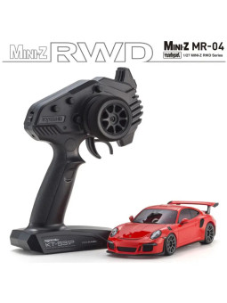 KYOSHO MINI-Z MR04 RWD PORSCHE 911 GT3 RS ORANGE (N-RM/KT531P) 32358OR