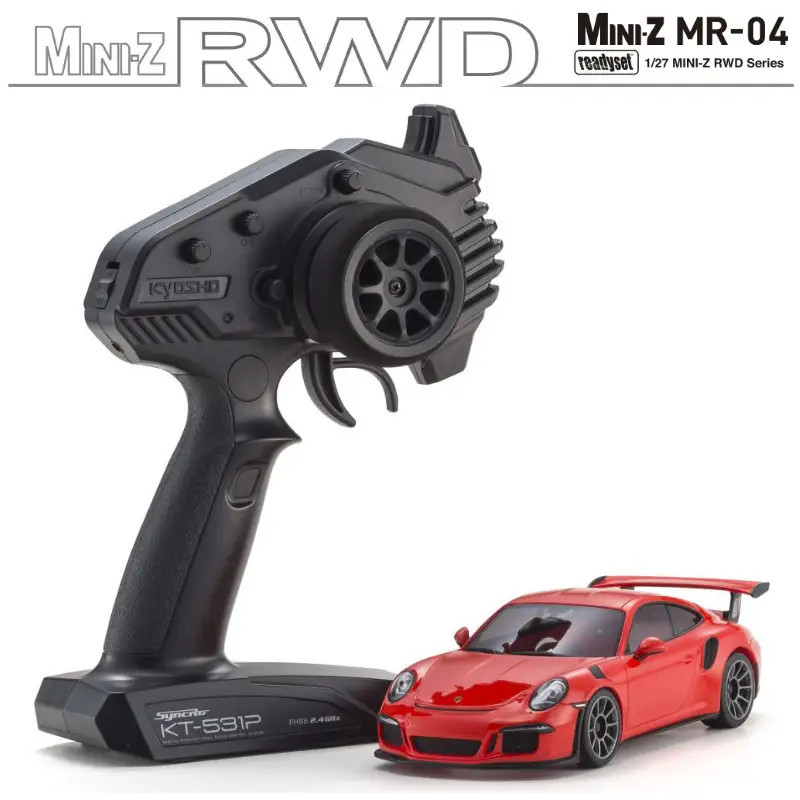 KYOSHO MINI-Z MR04 RWD PORSCHE 911 GT3 RS ORANGE (N-RM/KT531P) 32358OR