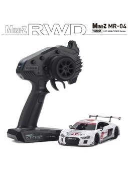 KYOSHO MINI-Z MR04 RWD AUDI R8 LMS 2015 WHITE (W-MM/KT531P) 32357AS