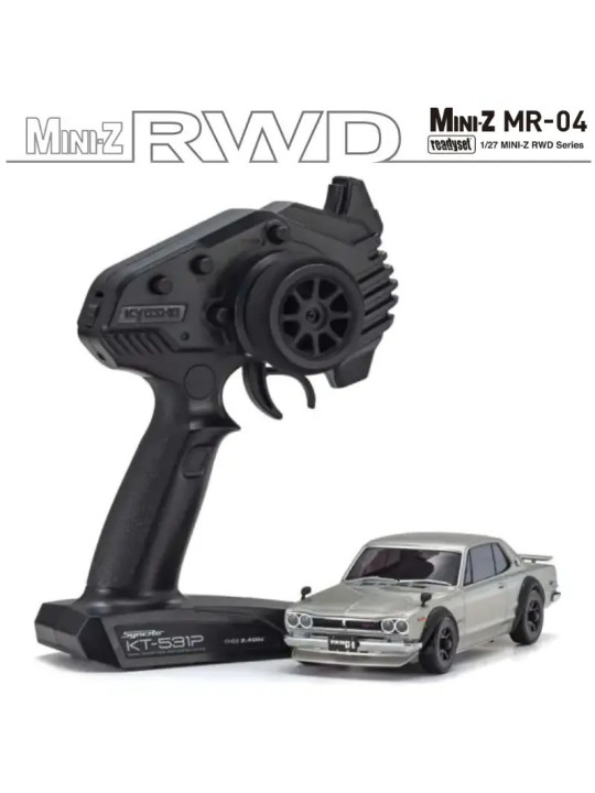 KYOSHO MINI-Z MR04 RWD SKYLINE 2000GT-R KPGC10 SILVER (N-MM2