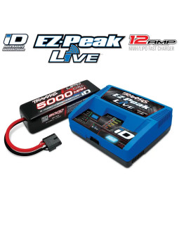TRAXXAS BATTERY CHARGER  PACK INCLUDES 2971G + LIPO BATTERY 14,8V 5000MAH 4S 25C iD 2889X (X1) 2996G