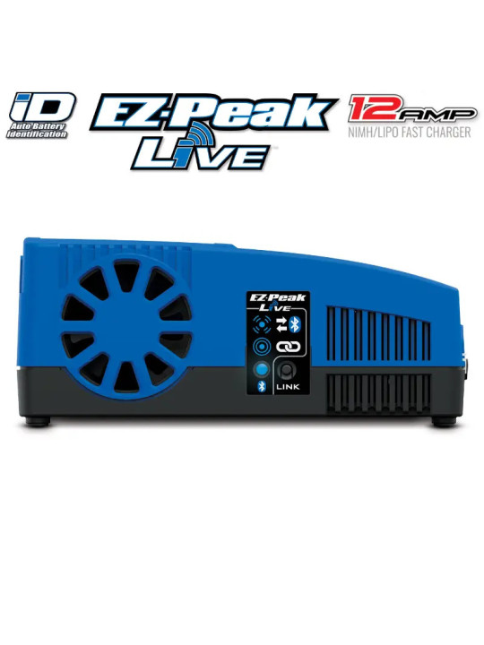 TRAXXAS CHARGEUR EZ PEAK LIVE 12A NIMH-LIPO 2971GX