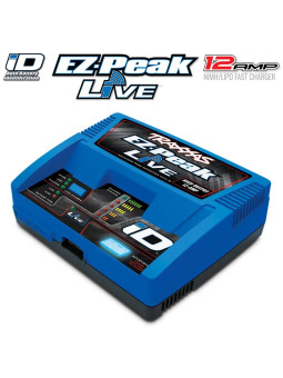 TRAXXAS CHARGEUR EZ PEAK LIVE 12A NIMH-LIPO 2971GX