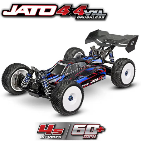 TRAXXAS BUGGY 1/8 JATO 4X4 VXL 4S RTR TQi 2.4GHZ 90386-4